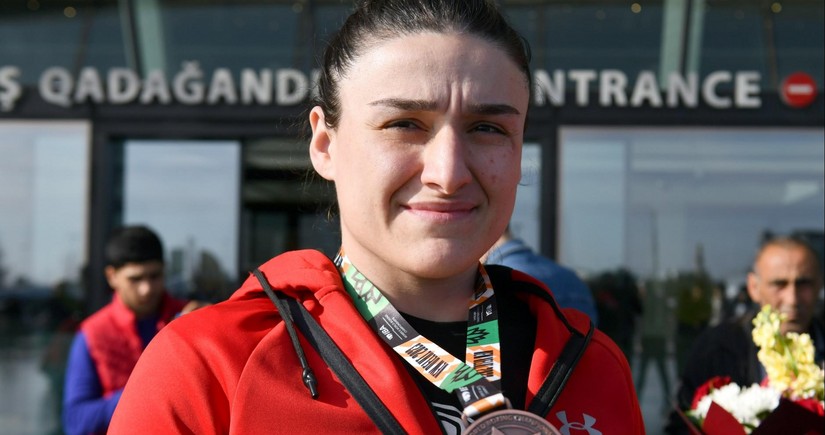 Dünya çempionatının bürünc mükafatçısı: Məqsədim olimpiadaya lisenziya qazanmaqdır