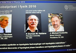 Winners of Nobel Prize in Physics announced