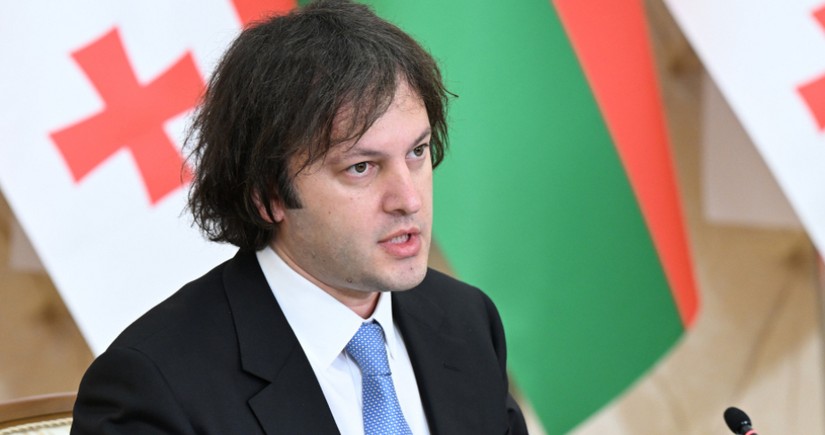 Gürcüstanın Baş naziri İrakli Kobaxidze Prezident İlham Əliyevi təbrik edib