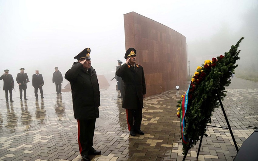 Zakir Hasanov visits Ata-Beyit National Historical and Memorial Complex in Bishkek