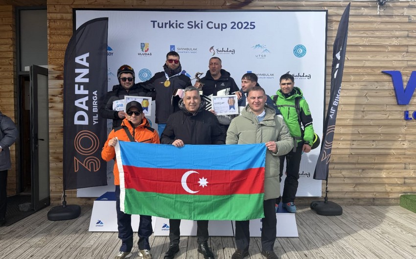 Azərbaycanın həvəskar xizəkçiləri Türk Dövlətləri Kubokunda iki medal qazanıblar