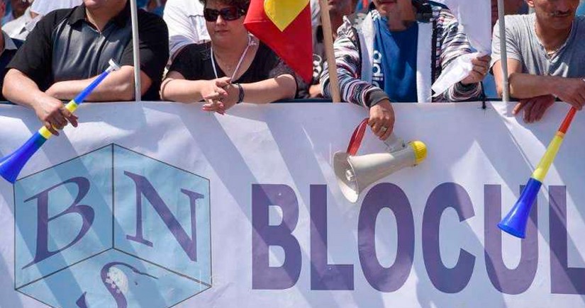 Румынское профсоюзное объединение провело митинг против чрезмерных налогов на труд