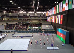 Baku hosts opening ceremony Gymnastics World Cup