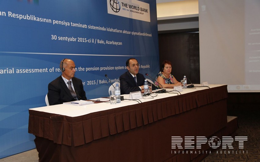 ​В Баку прошла презентация на тему оценки реформ системы пенсионного обеспечения Азербайджана