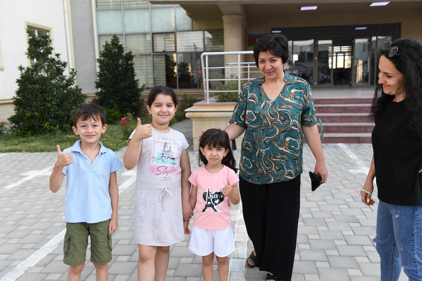 Многодетная семья 23 января 2024. Семейные в Баку.