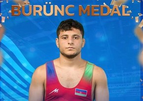 Azərbaycan güləşçisi Qazaxıstanda keçirilən turnirdə bürünc medal qazanıb