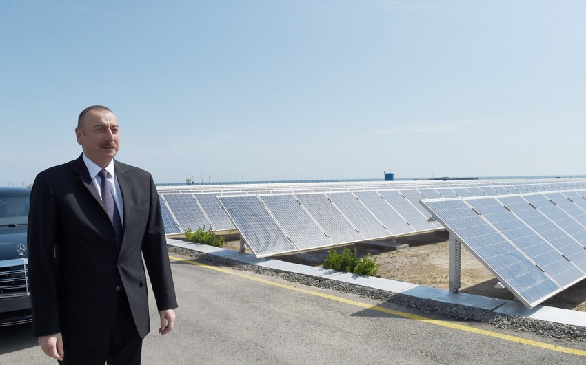 Pirallahi solar power plant inaugurated today