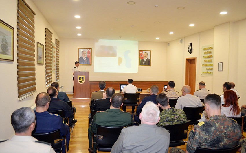 Military attachés visit Azerbaijan Naval Forces
