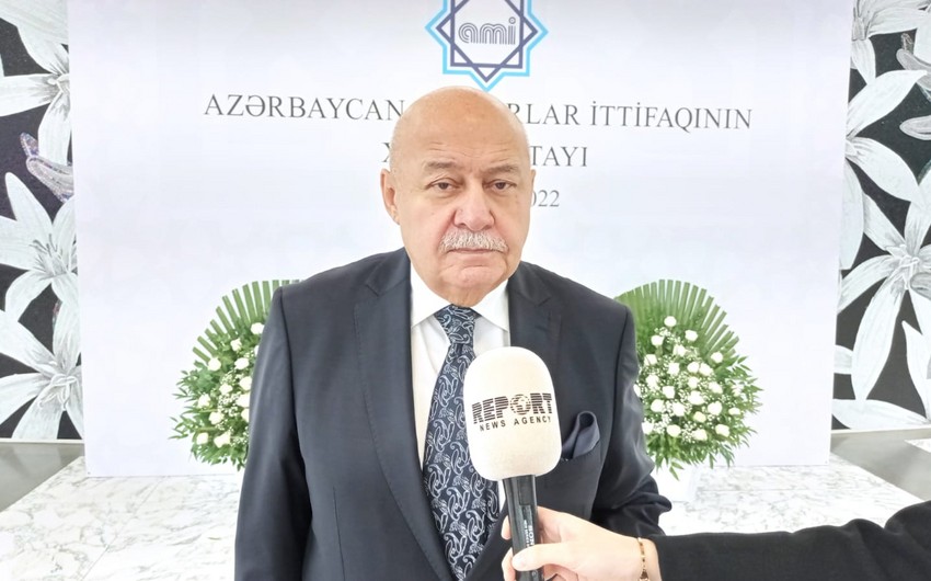 Эльбай Гасымзаде переизбран председателем Союза архитекторов Азербайджана