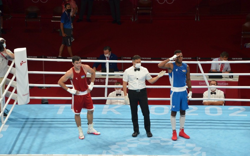 Токио-2020: Азербайджанский боксер вышел в 1/4 финала
