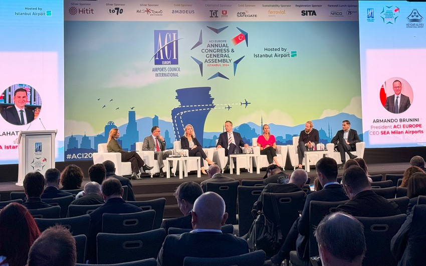 Бакинский аэропорт принял участие в ежегодном конгрессе и Генассамблее ACI EUROPE 2024