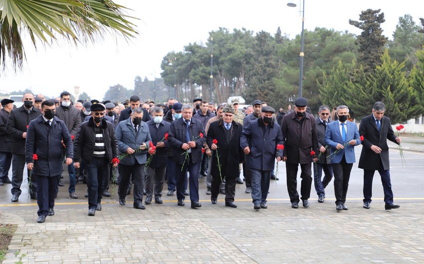 Neftçalada Xocalı soyqırımının 30-cu ildönümü qeyd olunub