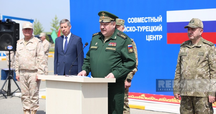 Rusiyalı general: Ağdamdakı monitorinq mərkəzi üç ölkə hərbçilərinin uğurlu əməkdaşlığının nümunəsidir