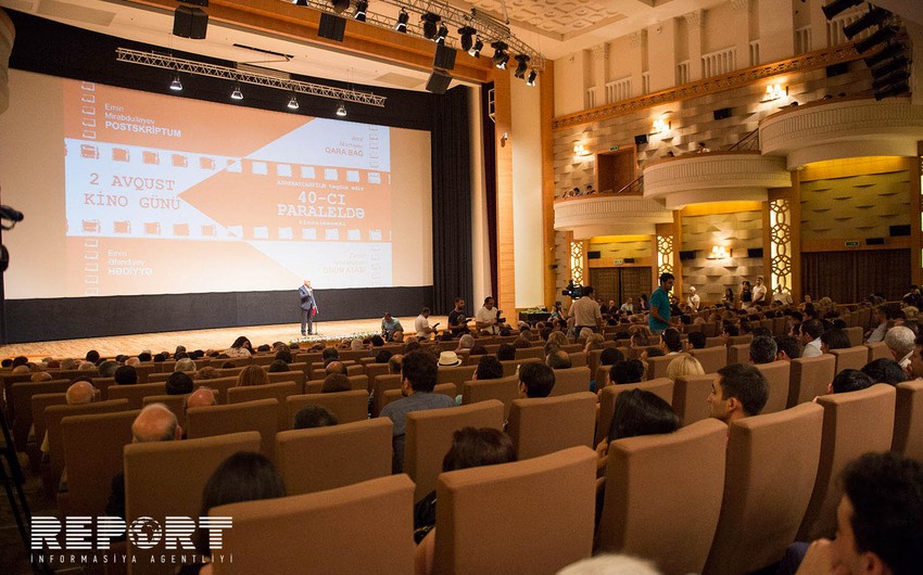 ​В Киноцентре Низами состоялось праздничное мероприятие, приуроченное ко Дню национального кино