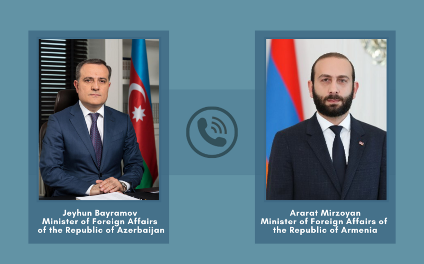 Главы МИД Азербайджана и Армении поговорили по телефону