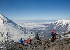 Трое туристов получили травмы из-за камнепада на Ключевском вулкане на Камчатке
