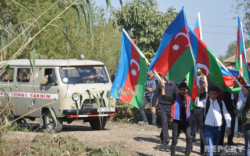 Похоронен ставший шехидом азербайджанский солдат