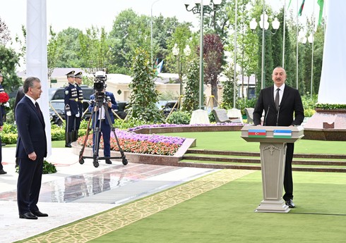Ильхам Алиев: Первый официальный визит после пандемии я совершаю в братский Узбекистан