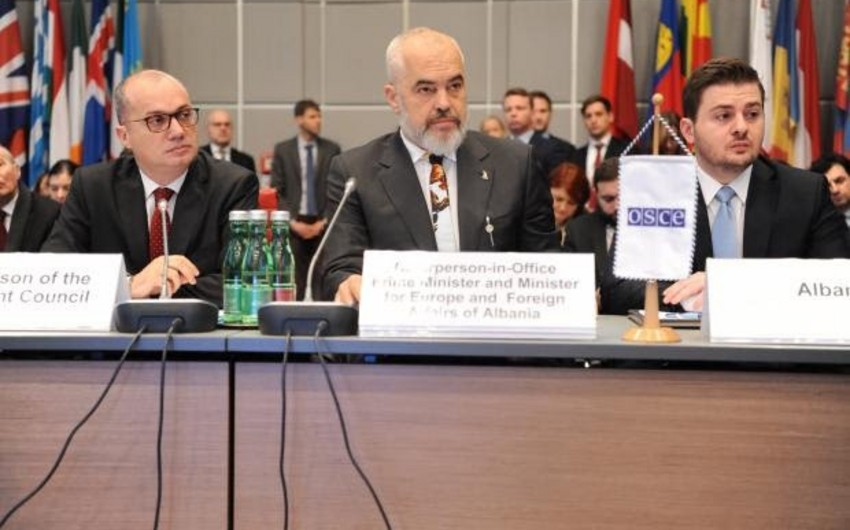 OSCE chief says Karabakh conflict resolution to be high on Chairmanship's agenda