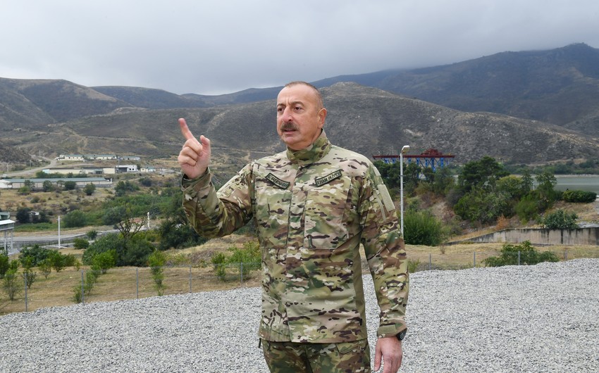 President Ilham Aliyev on Revenge operation: It was punitive measure