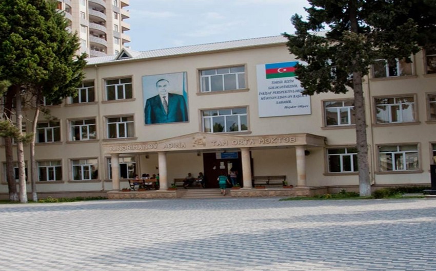 В бакинской школе возобновлены занятия после карантина
