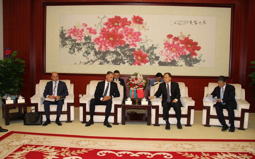 Азербайджан и Китай обсудили сотрудничество в направлении развития Среднего коридора