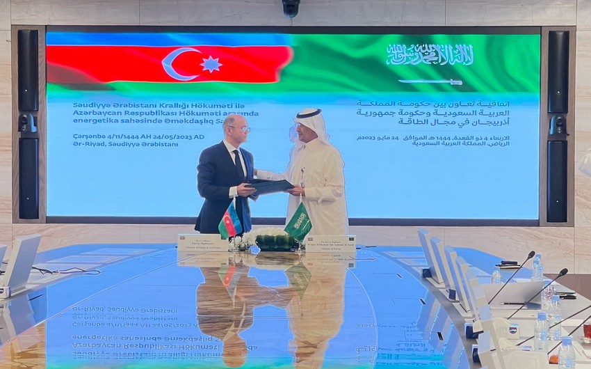 Azerbaijan, Saudi Arabia ink Cooperation Agreement in energy field