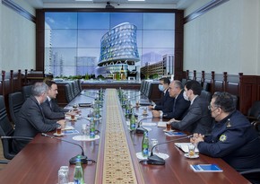 Chairman of Azerbaijan's State Customs Committee meets BP official