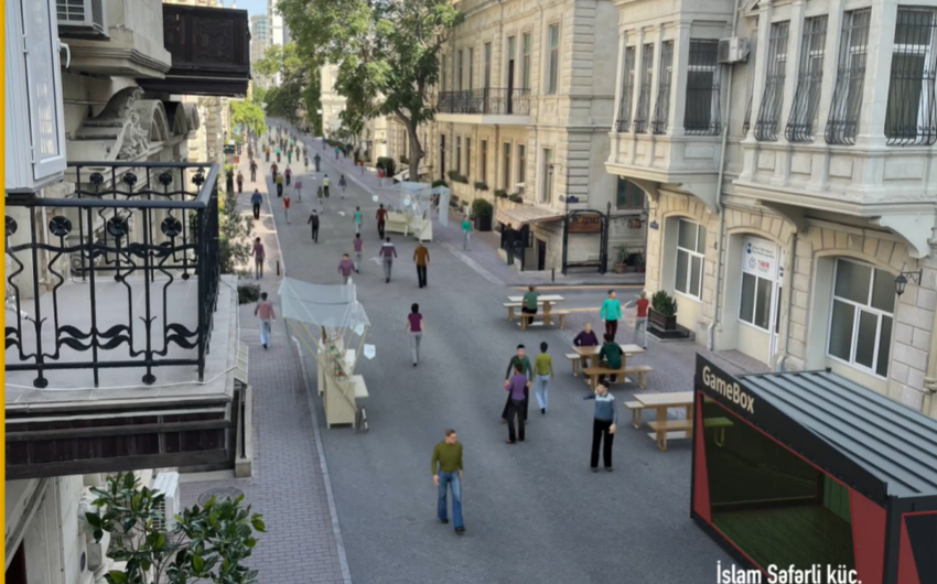 В Баку будут организованы новые пешеходные зоны