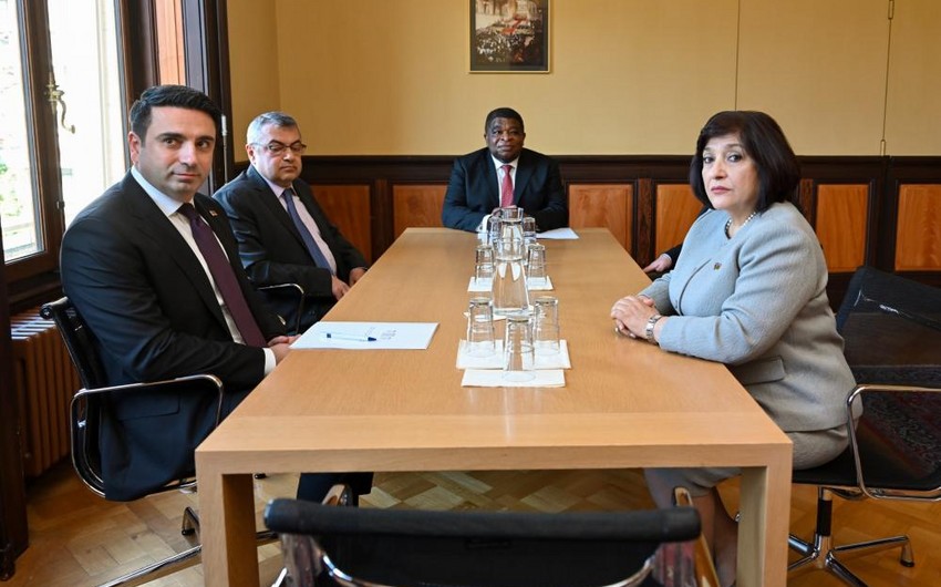 В Женеве состоялась встреча спикеров парламентов Азербайджана и Армении