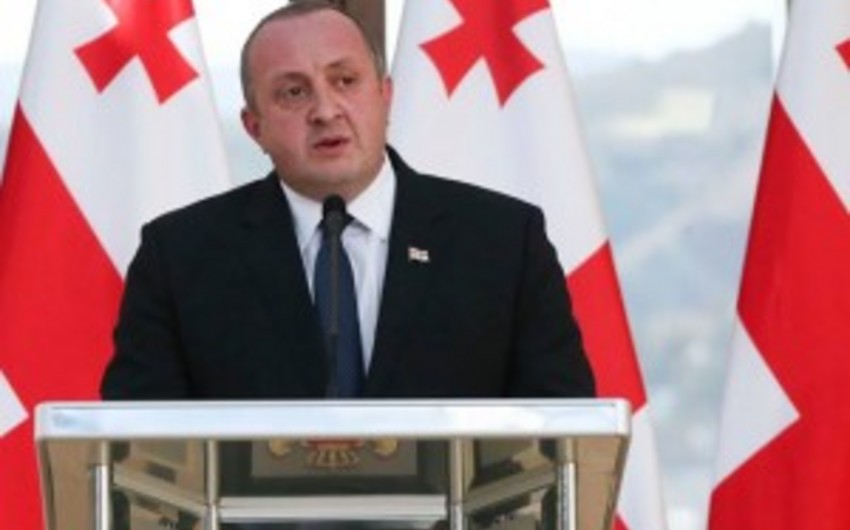​Gürcüstan prezidenti: Qazpromla danışıqlar qırmızı xətt çərçivəsində şəffaf aparılmalıdır 