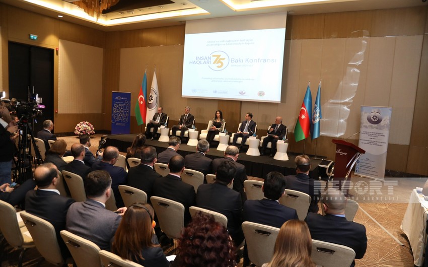 Baku hosting international conference on 75th anniversary of Universal Declaration of Human Rights