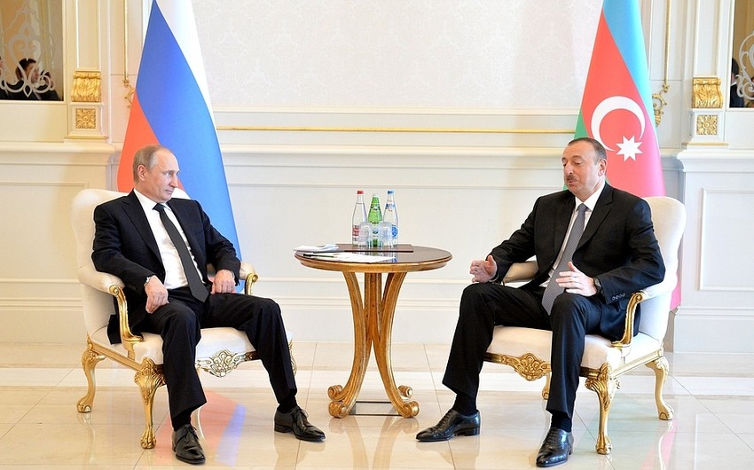 Президент Ильхам Алиев: Отношения между Россией и Азербайджаном развиваются очень позитивно и динамично