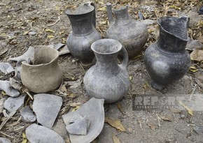 Ancient household items found in Aghdam