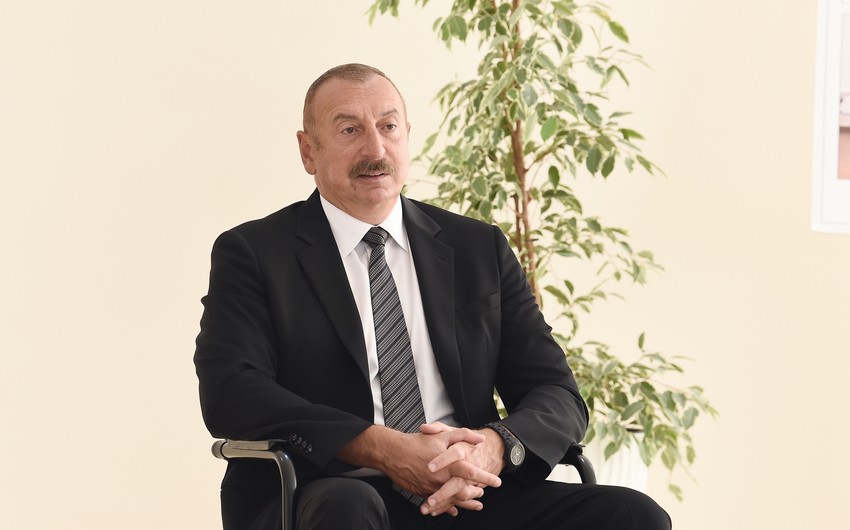 İlham Əliyev: Ermənistan bu günə qədər öz itkiləri haqqında məlumat vermir