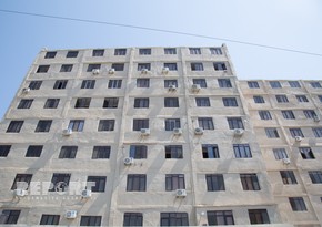 Residents of burnt building in Khatai district moved into their apartments - PHOTO