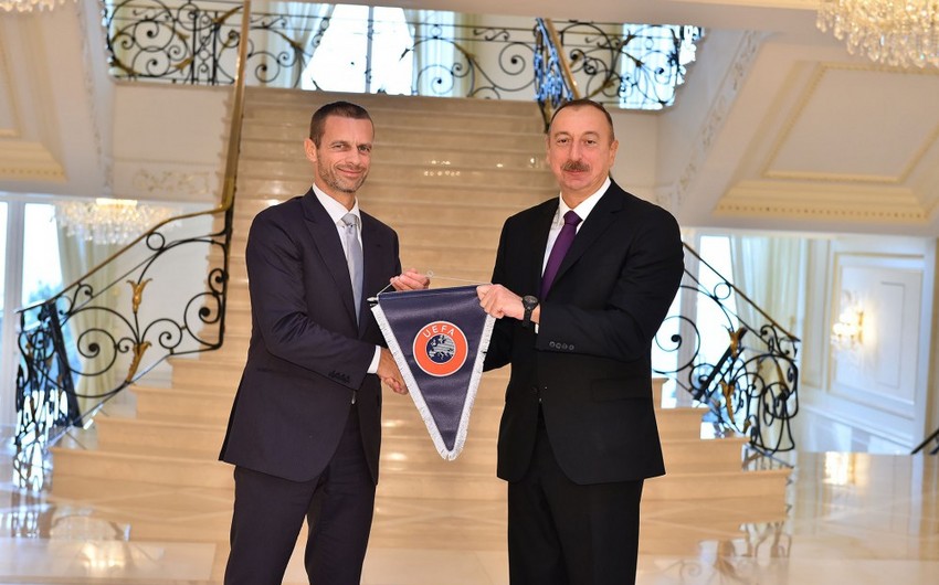 Президент Ильхам Алиев: В Азербайджане придается большое значение развитию футбола