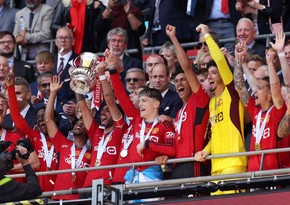 Манчестер Юнайтед в 13-й раз стал обладателем Кубка Англии по футболу