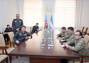 Military specialists from Azerbaijan and Uzbekistan hold meeting