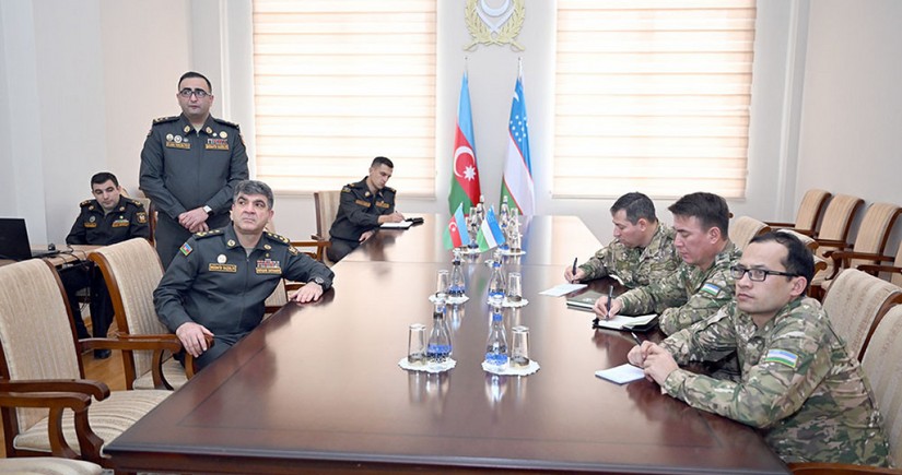 Military specialists from Azerbaijan and Uzbekistan hold meeting