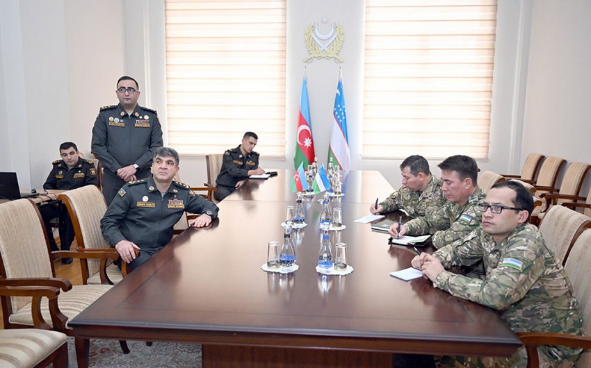 Military specialists from Azerbaijan and Uzbekistan hold meeting