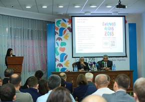 Meeting held with Azerbaijani delegation to participate in 3rd Summer Youth Olympic Games