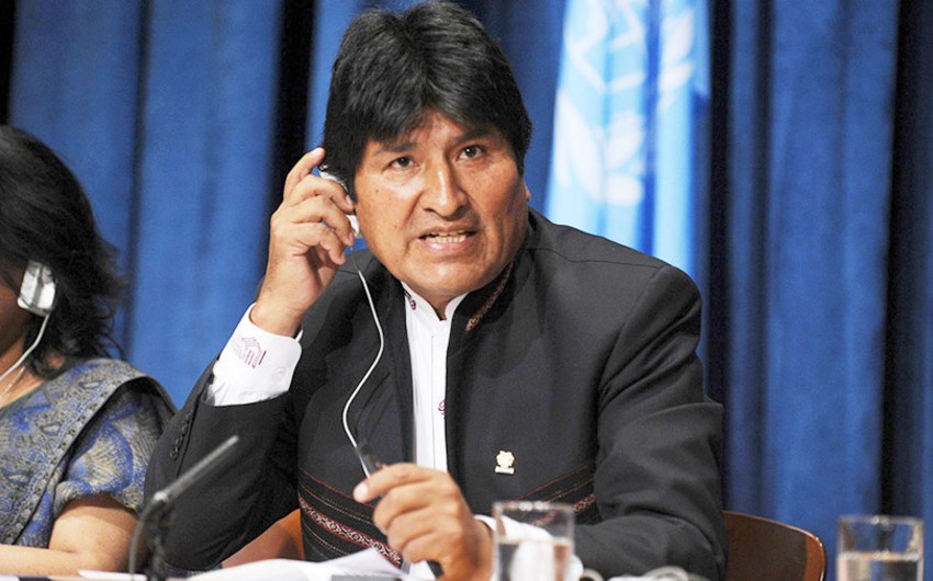 Evo Morales Donald Trampı bəşəriyyət üçün təhlükə adlandırıb