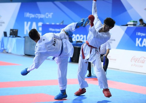 Игры СНГ: Два каратиста из Азербайджана завоевали бронзовые медали