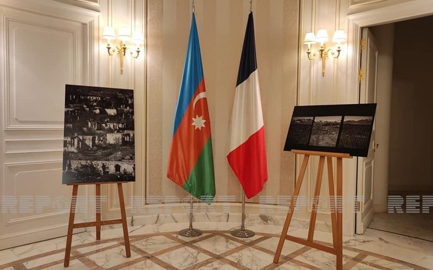 France hosts photography exhibition titled Qara bağ reflecting Armenian vandalism