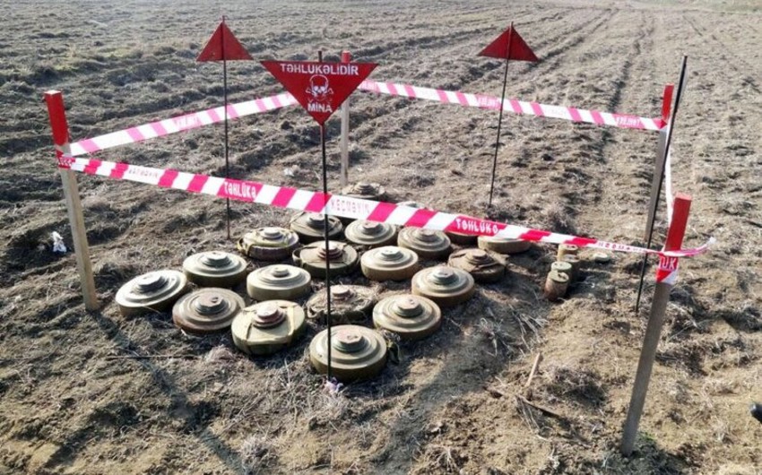 ANAMA: На освобожденных территориях обезврежены 79 мин на прошлой неделе