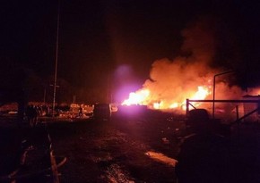 Представители армянских жителей Карабаха поблагодарили за меры, предпринятые во время пожара вблизи города Ханкенди