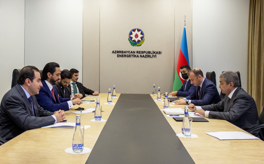 Azerbaijan`s Energy Minister meets with Saudi official 
