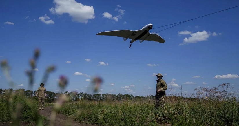 CNN: Ukrayna əridilmiş metallı dronlardan istifadə edir