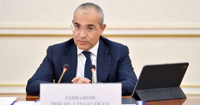 Mikayil Jabbarov congratulates Financial Monitoring Service on its 105th anniversary